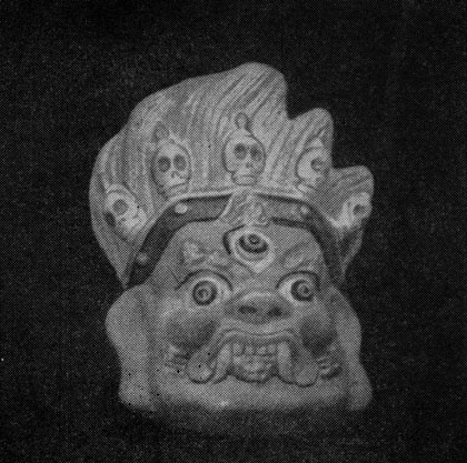 Монгольская ритуальная маска