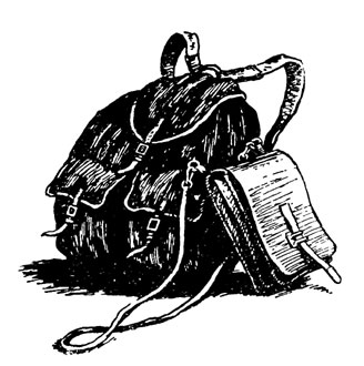 Рис. 9. Рюкзак и полевая сумка