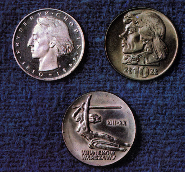 Юбилейные монеты ПНР. Monnaies commémoratives de la République Populaire Polonaise. Polnische Jubiläumsmünzen
